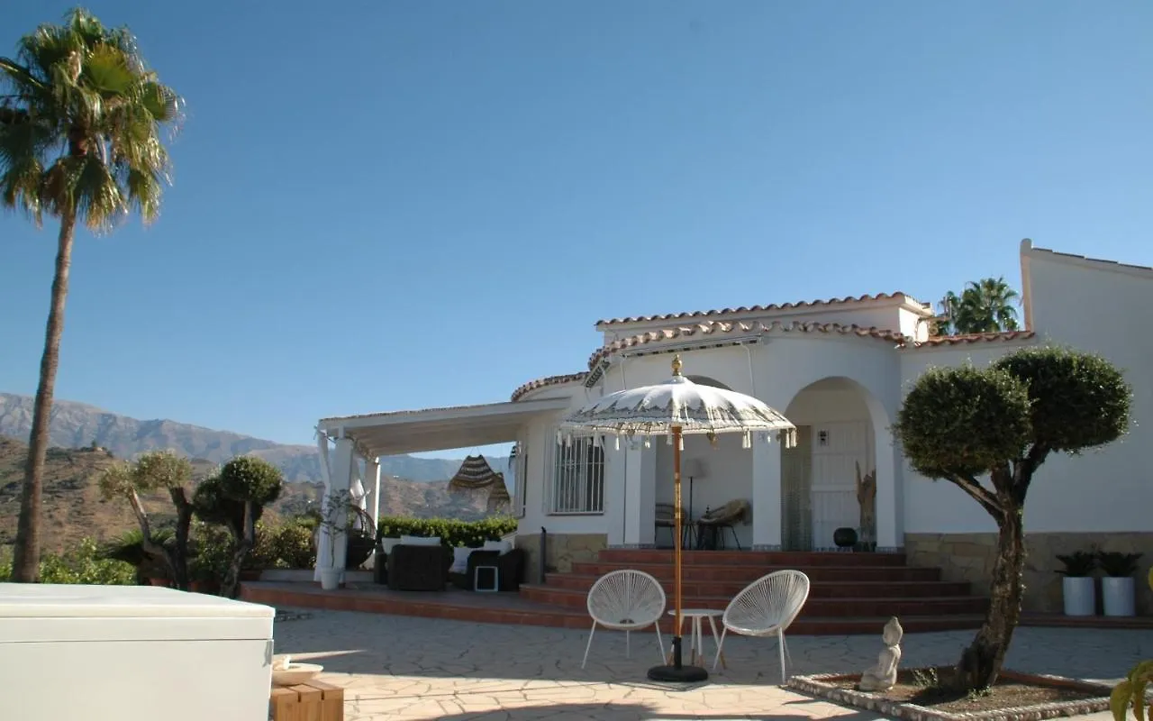 Casa La Flor, Villa With Seaview In Region Malaga Sayalonga