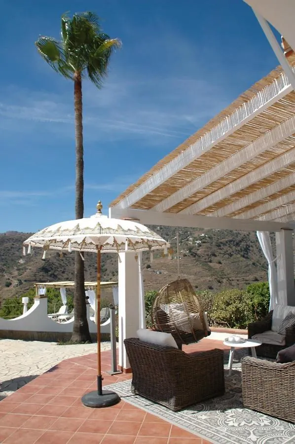 Casa La Flor, Villa With Seaview In Region Malaga Sayalonga